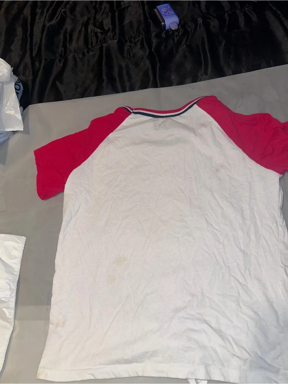 The children’s place  Tee with long Sleeves and  Multicolor Sequin 'LOVE USA'